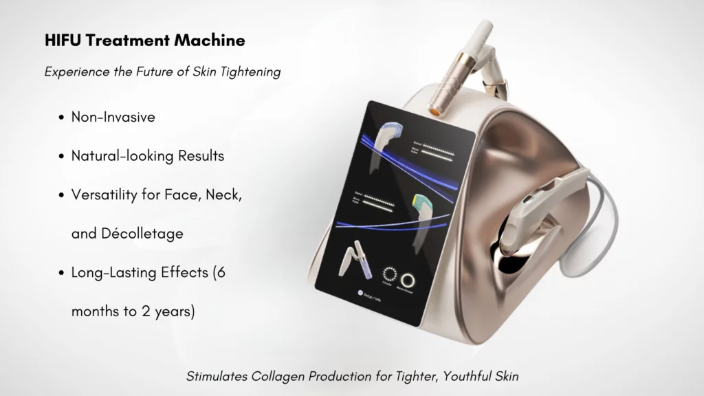 hifu treatment machine and benefits
