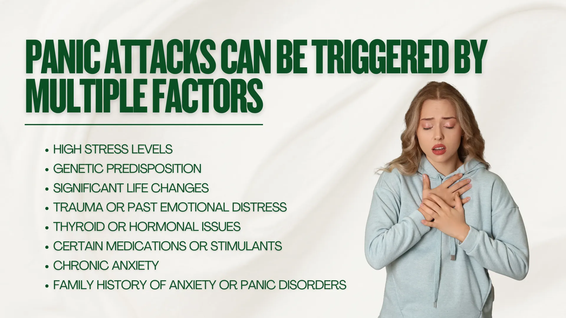 Panic causes and risk