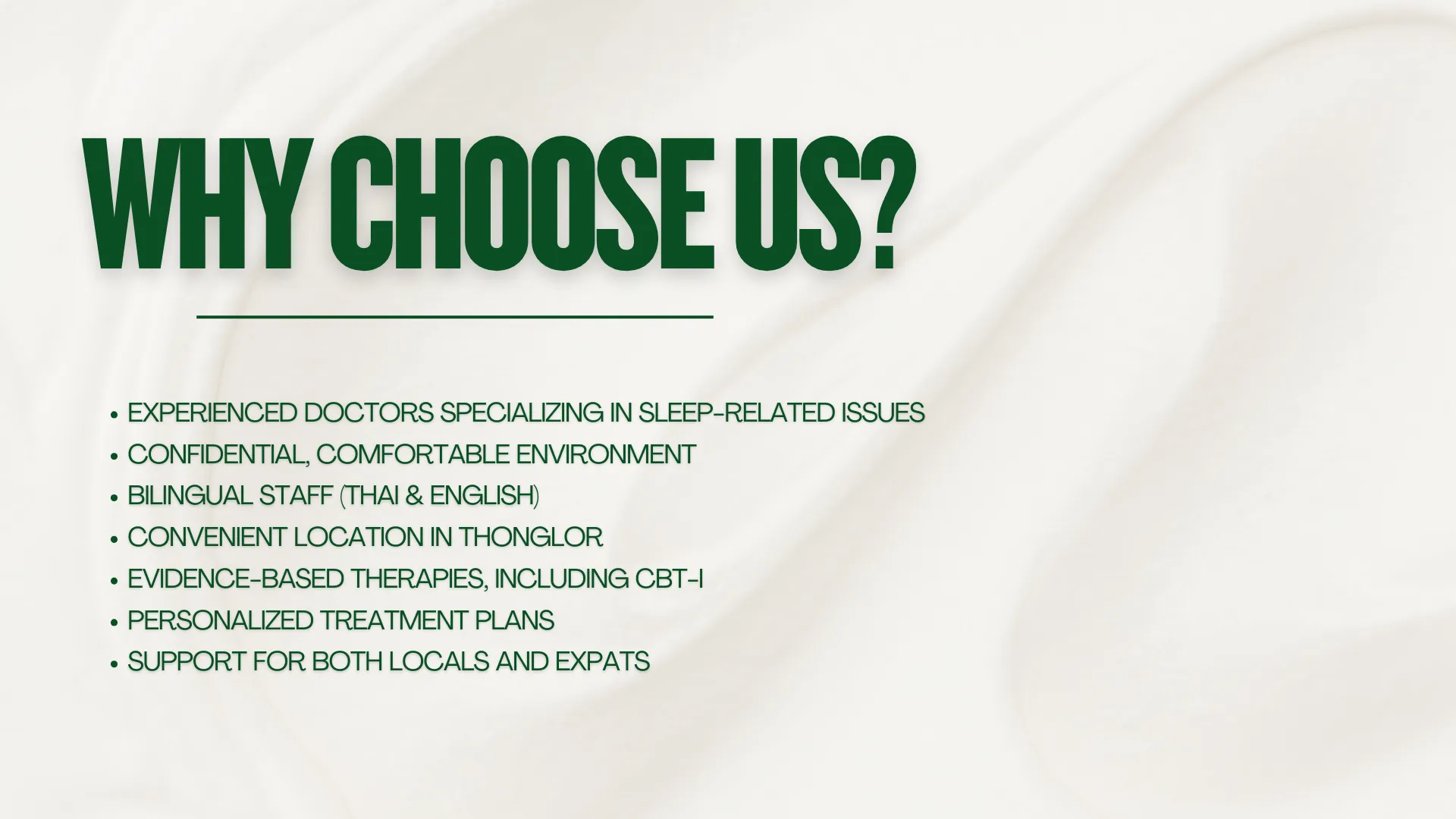 Sleep Insomnia Treatment