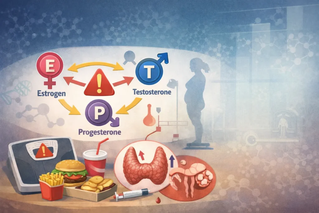 Hormonal Imbalance from Unhealthy Weight 1 Unhealthy Weight