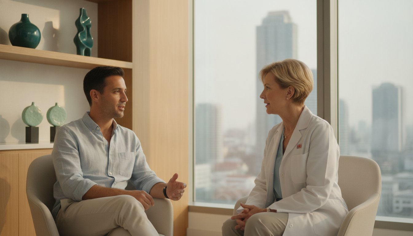Medconsult Clinic General Practice and Aesthetics Clinic in Bangkok 19 UK Trained Doctor in Bangkok: Why This International Standard Matters for Your Health