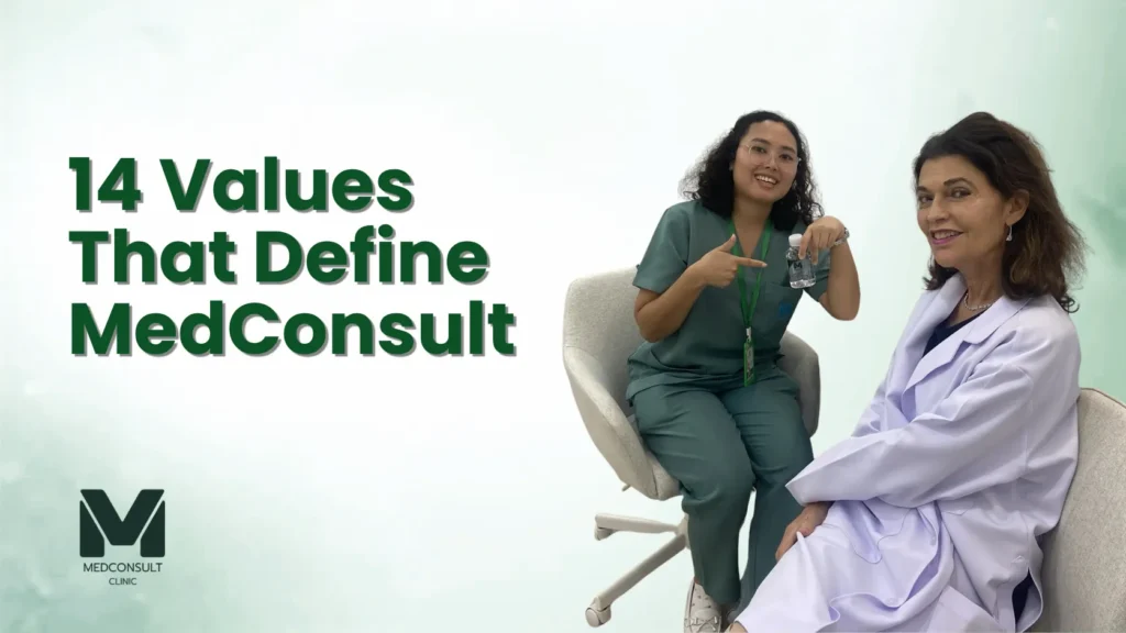 Medconsult's Commitment to excellence: 14 key Values 3 14 values that define Medconsult