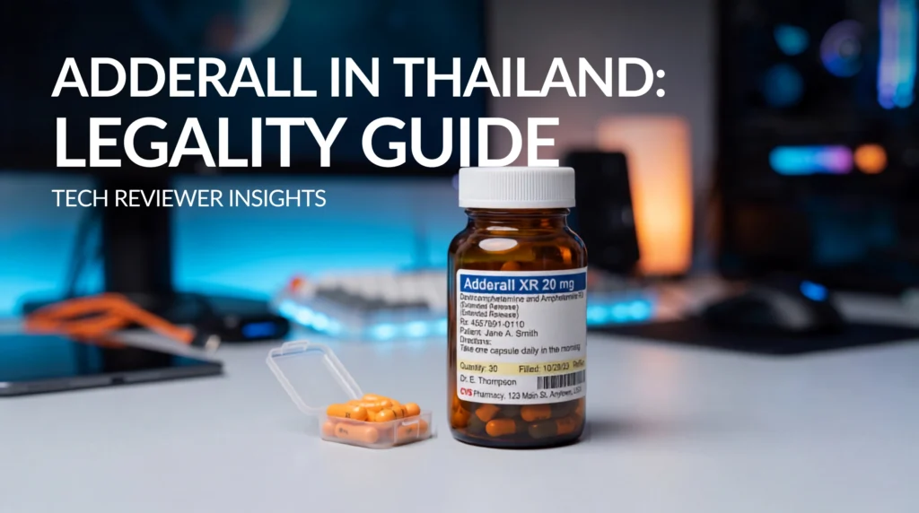 is Adderall legal in Thailand