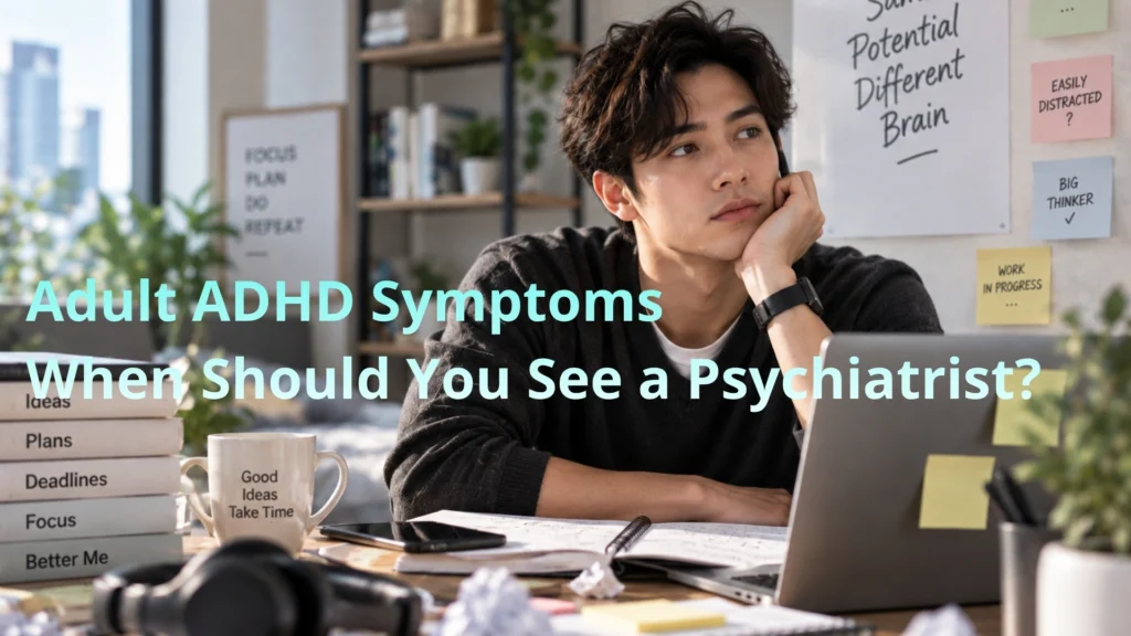 Adult ADHD Symptoms: When Should You See a Psychiatrist? 1 Adult ADHD Symptoms: When Should You See a Psychiatrist?