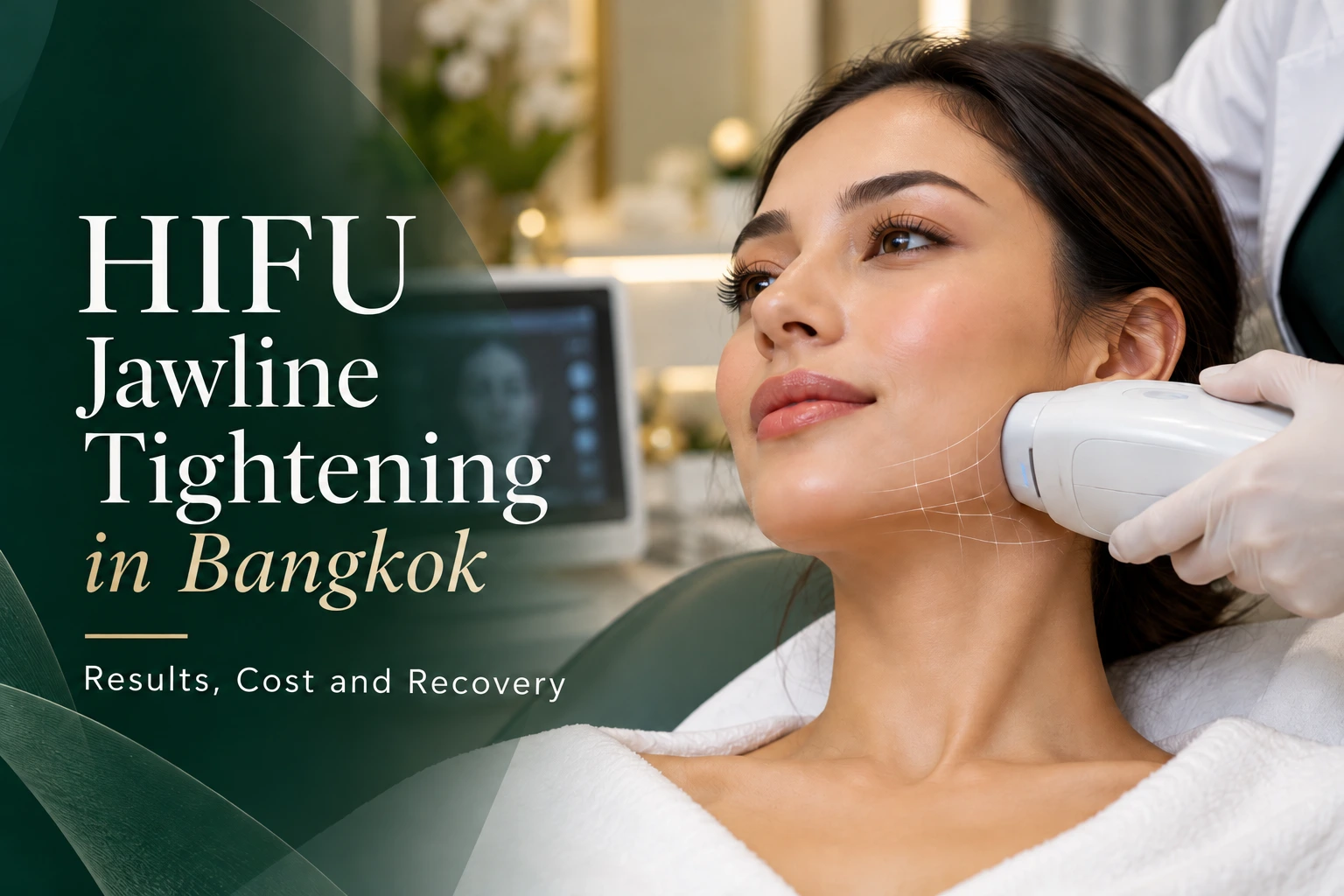 Medconsult Clinic General Practice and Aesthetics Clinic in Bangkok 18 HIFU Jawline Tightening in Bangkok: Cost & Results